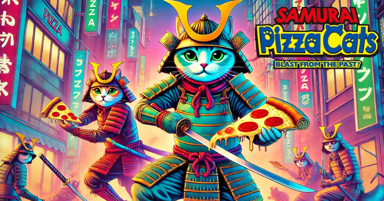 Samurai Pizza Cats Make a Triumphant Return with a New Video Game and Original Voice Cast!
