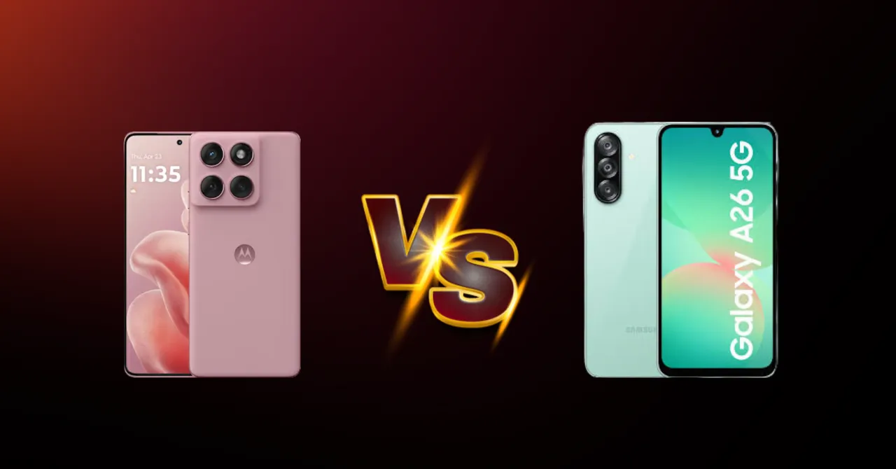 Motorola Edge 60 Fusion vs Samsung Galaxy A26