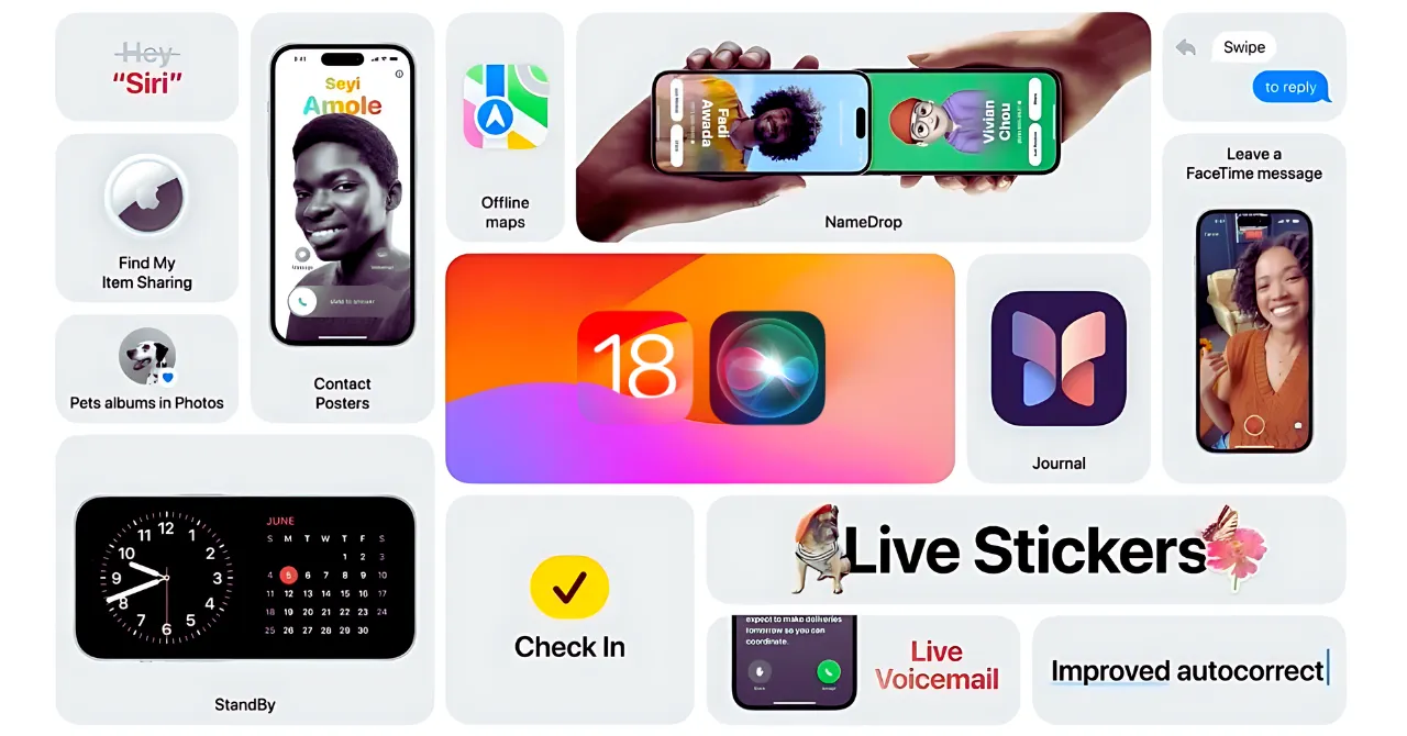 iOS 18 updates