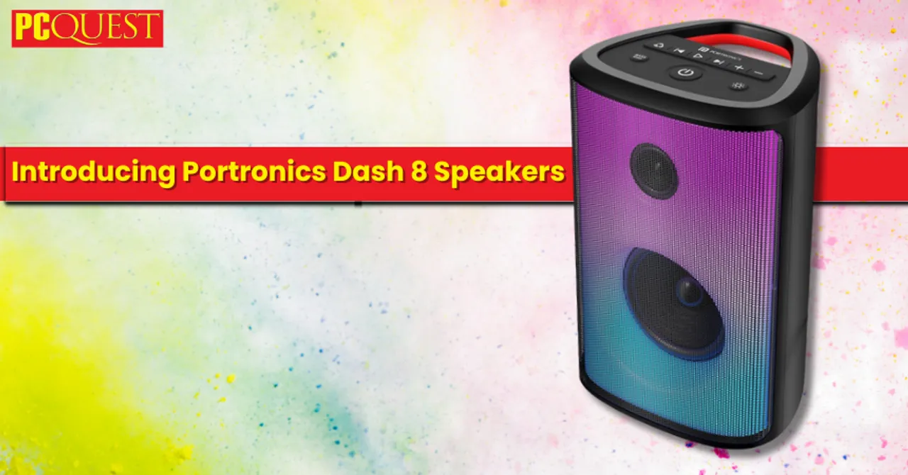 Portronics Dash 8 BT Speakers with Karaoke Mic