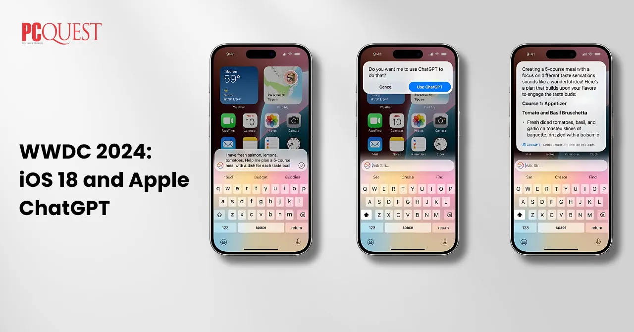 WWDC 2024 iOS 18 and Apple ChatGPT