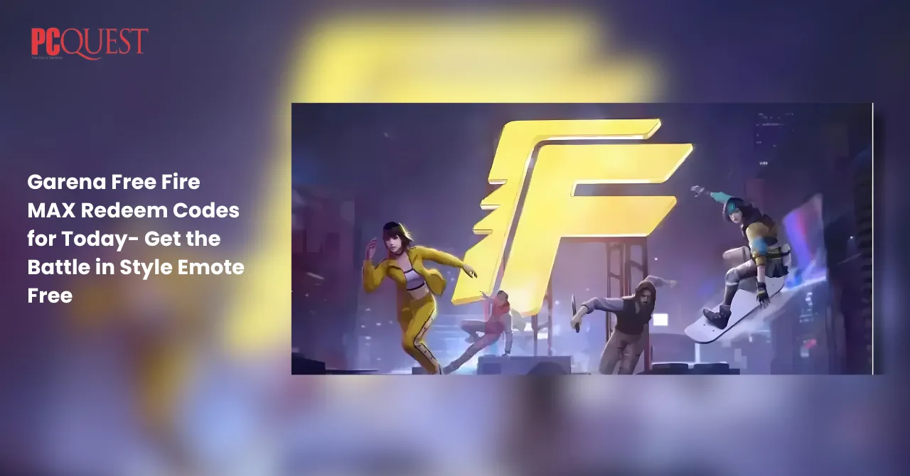 Garena Free Fire MAX Redeem Codes for Today- Get the Battle in Style Emote Free
