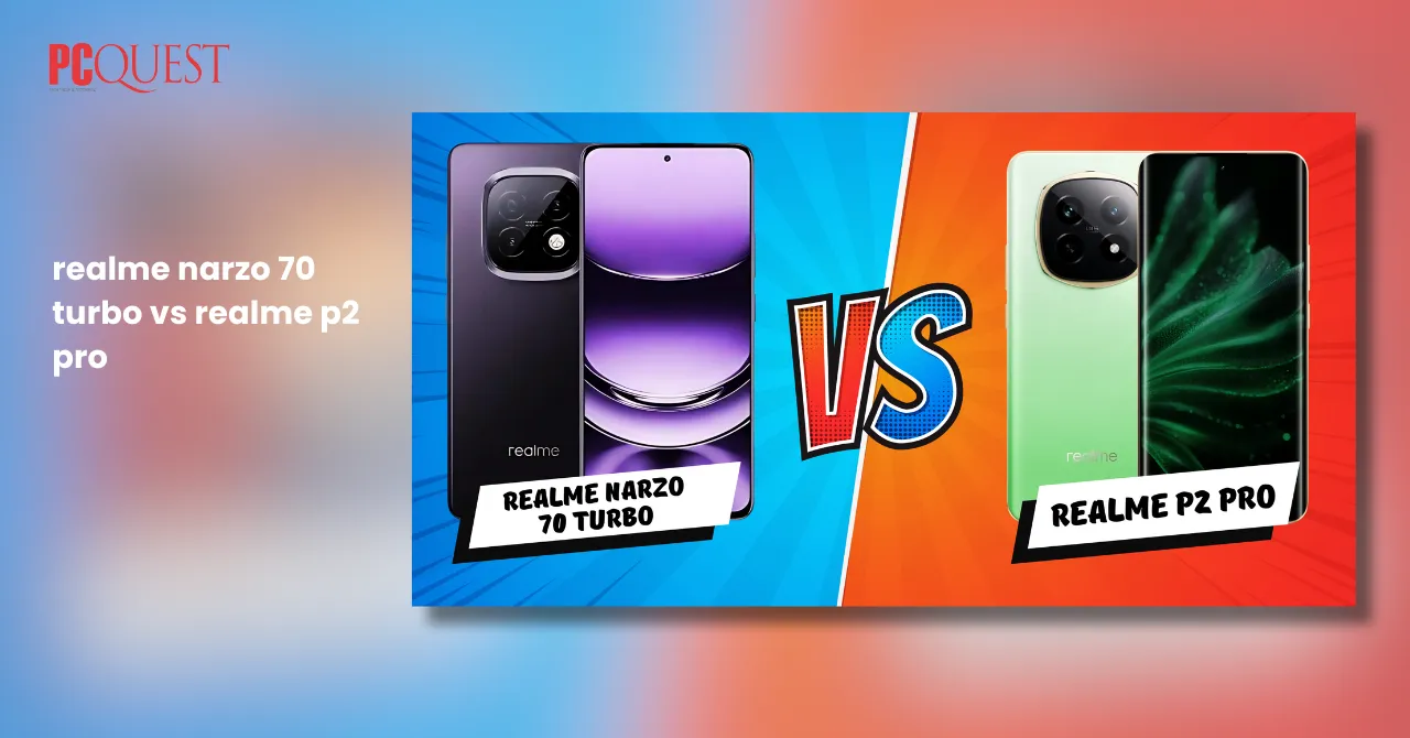 realme narzo 70 turbo vs realme p2 pro