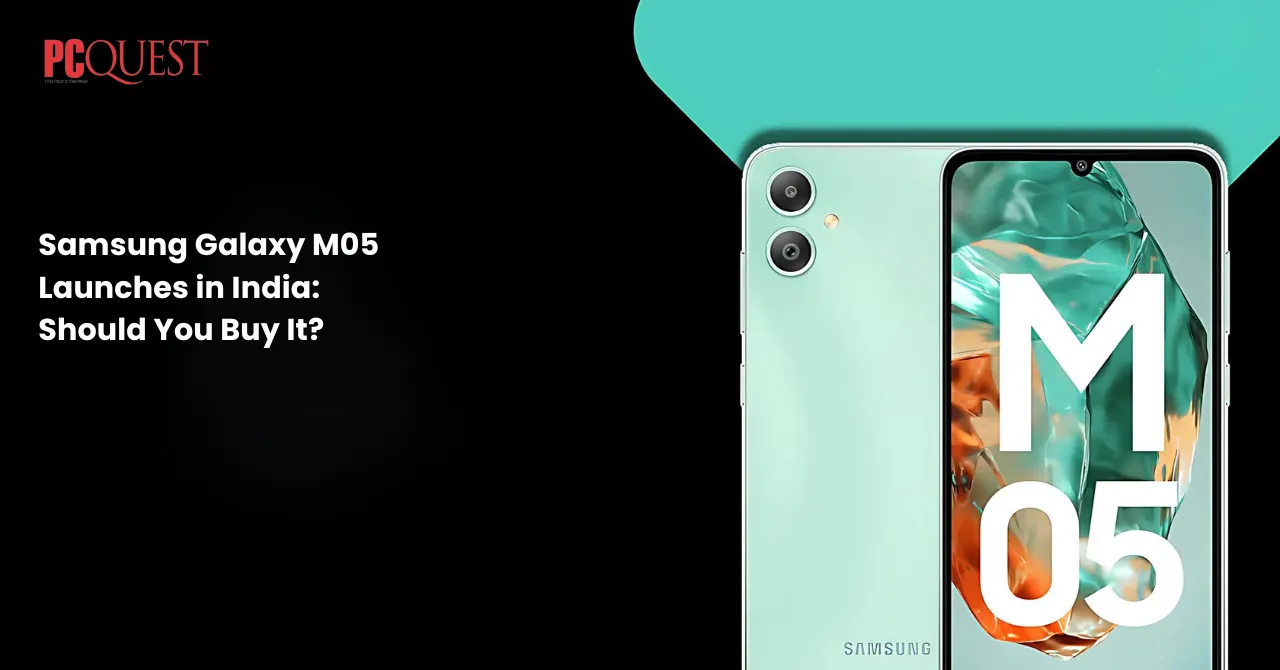 Samsung Galaxy M05 Launches in India Should You Buy It