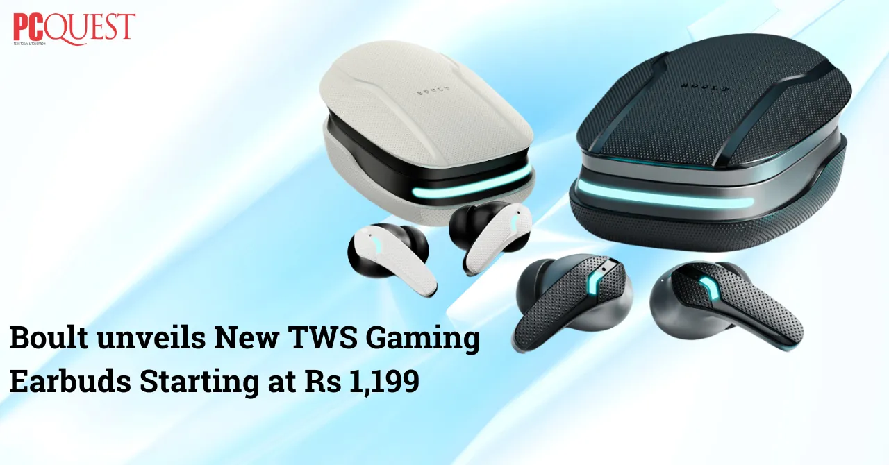 Boult unveils New TWS Gaming Earbuds Starting at Rs 1,199