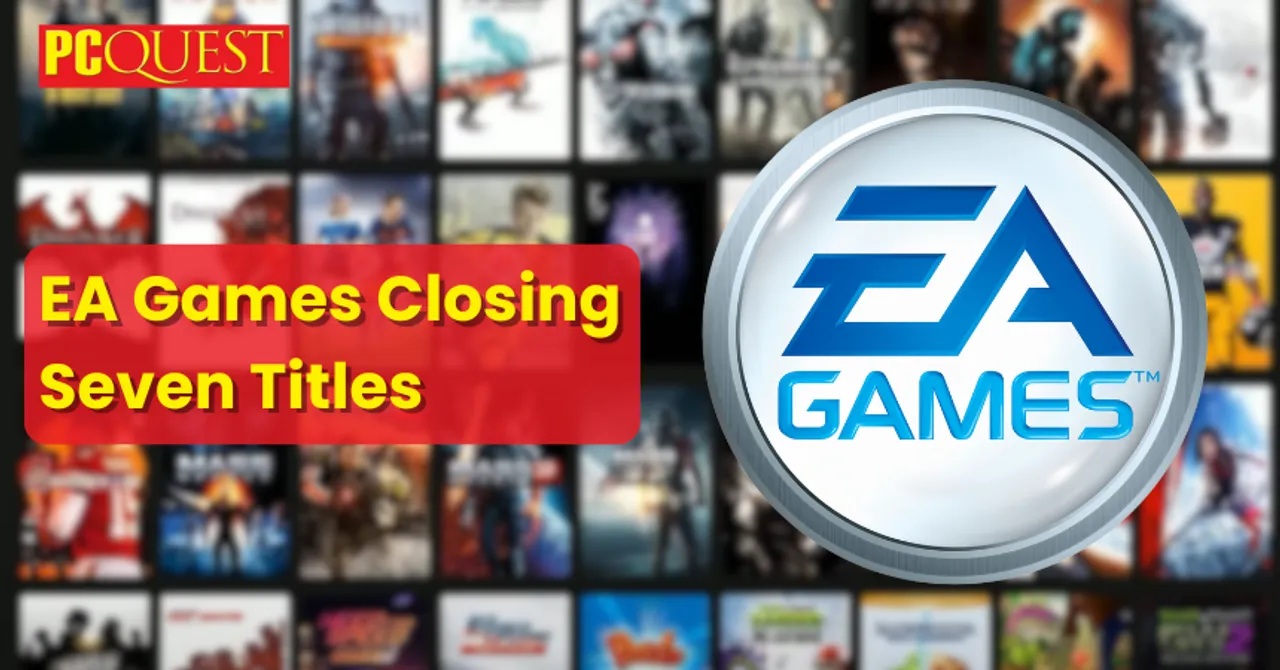 EA Games Closing Seven Titles