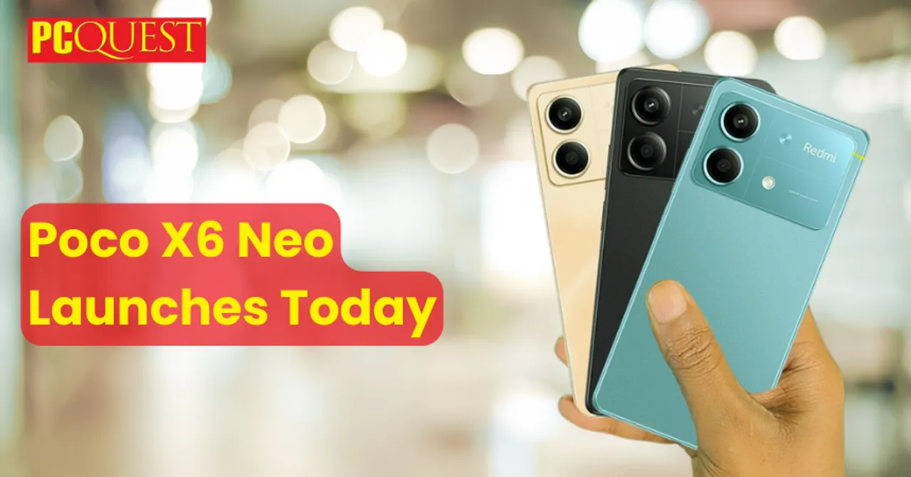 Poco X6 Neo Launches Today