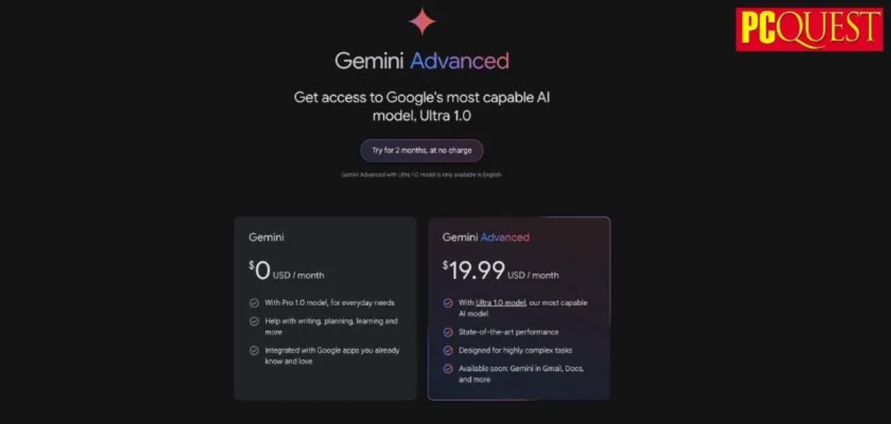 Google Officially Renames Bard to Gemini: Access Gemini Advanced with Google One AI Premium Plan
