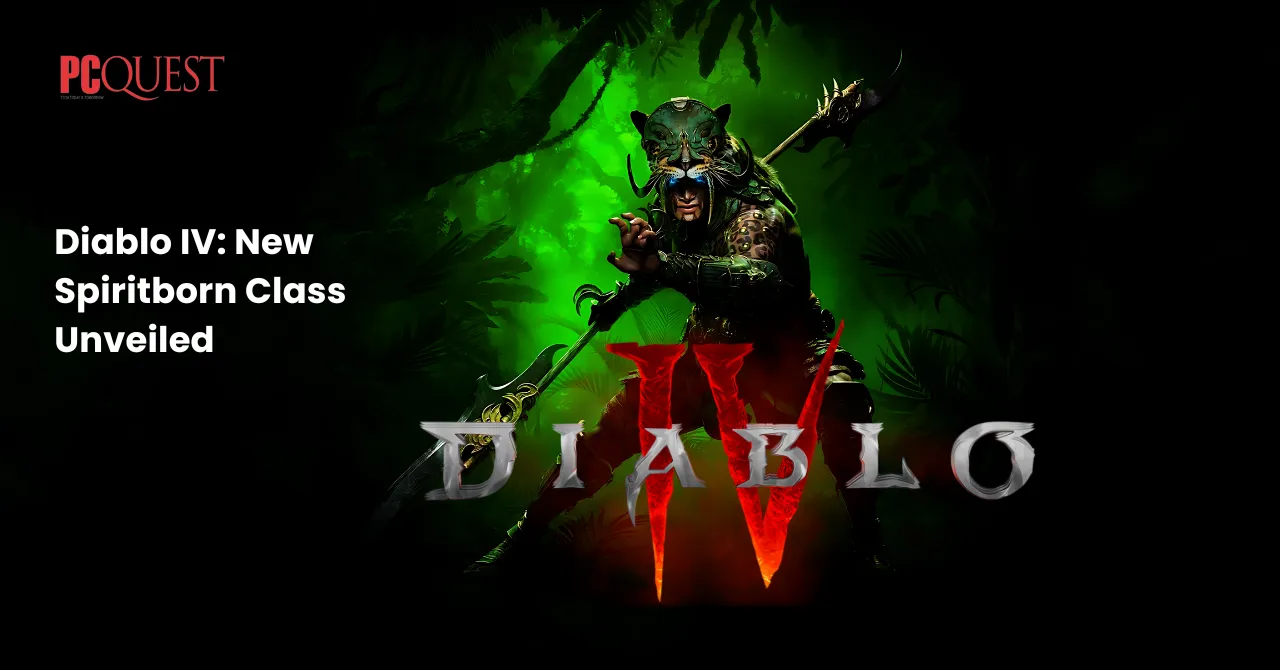 Diablo IV New Spiritborn Class Unveiled