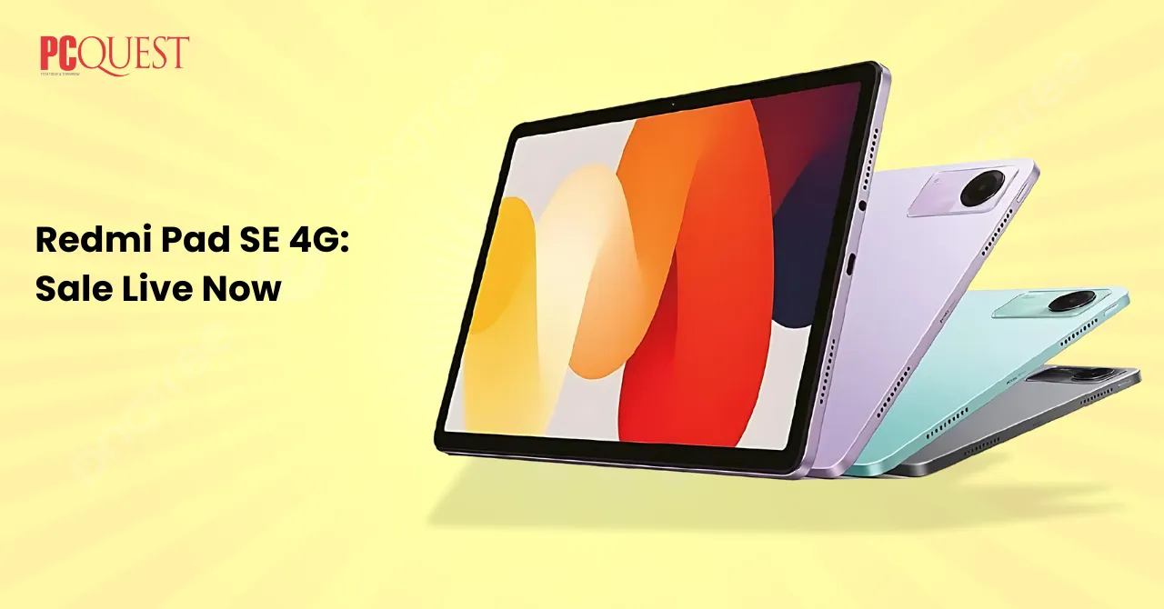 Redmi Pad SE 4G Sale Live Now