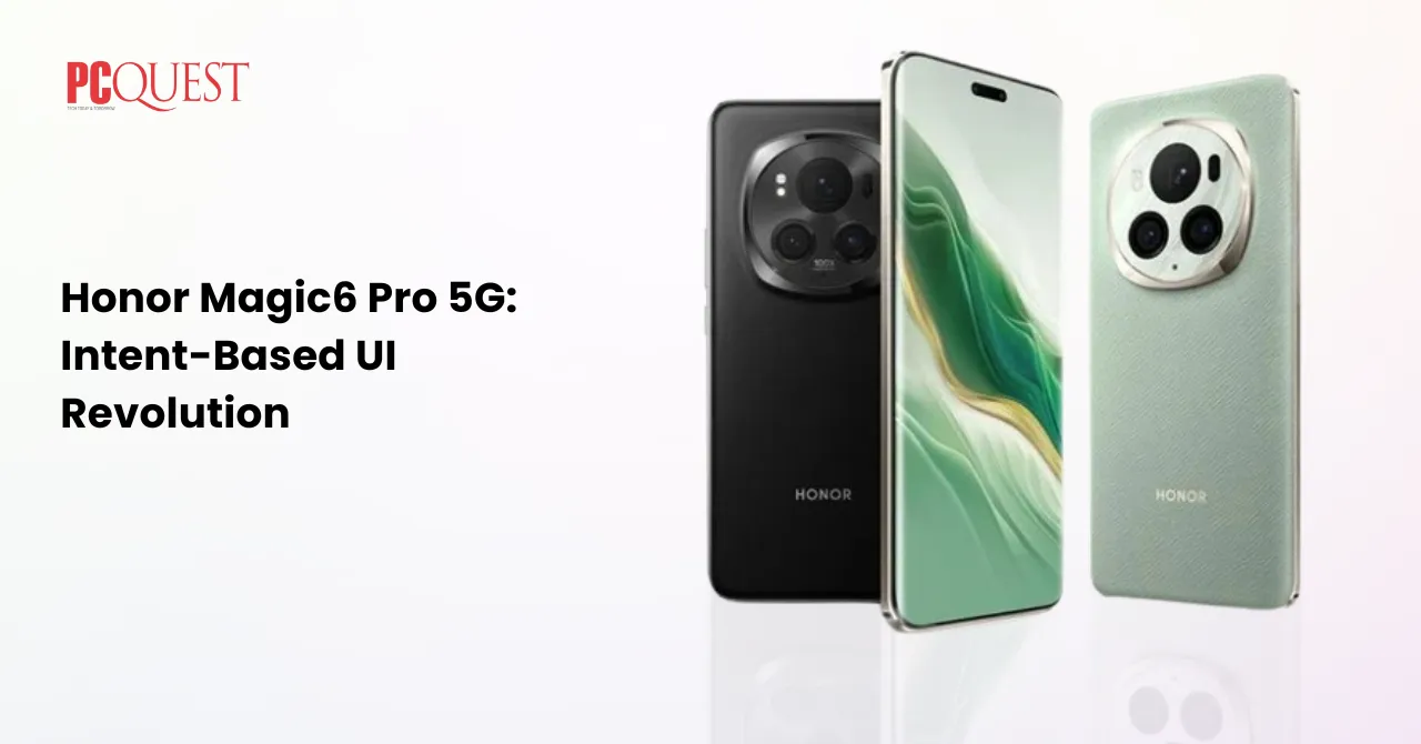 Honor Magic6 Pro 5G Intent-Based UI Revolution