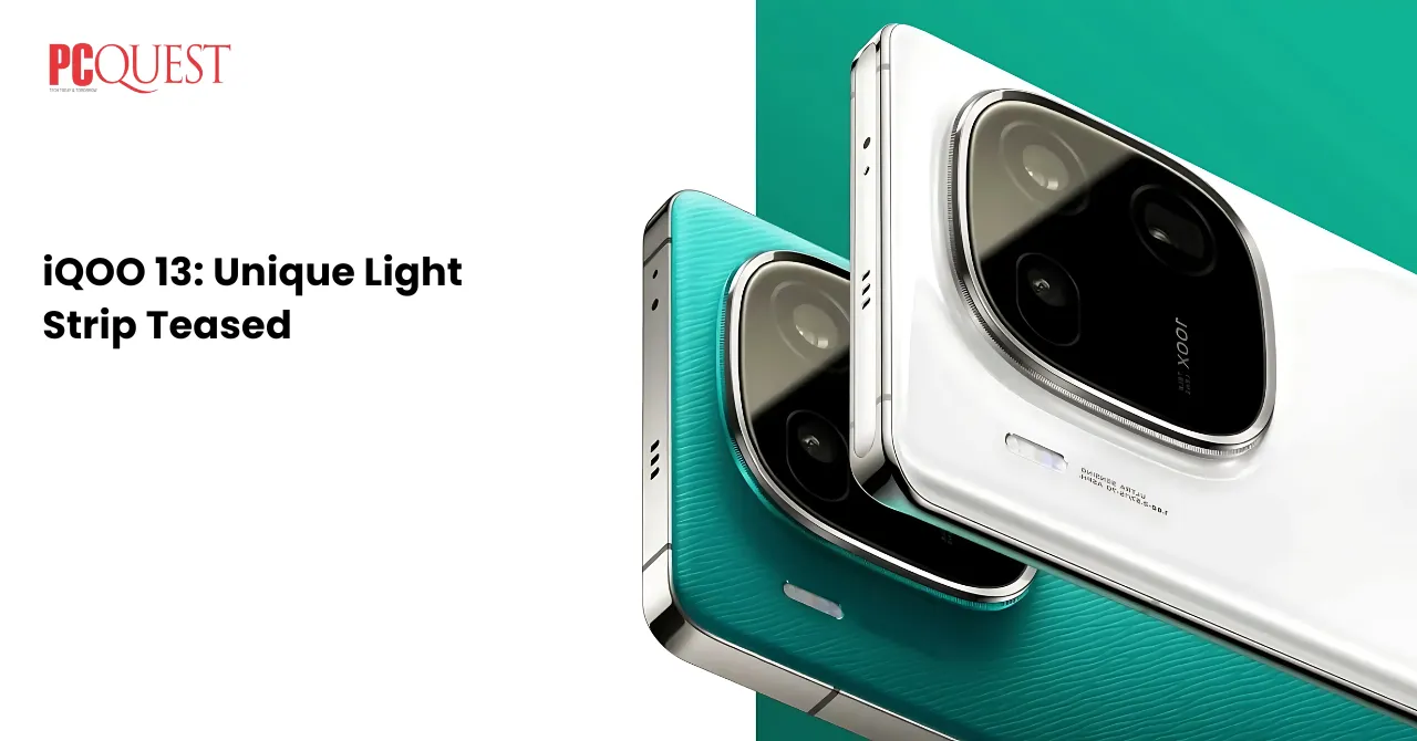 iQOO 13 Unique Light Strip Teased