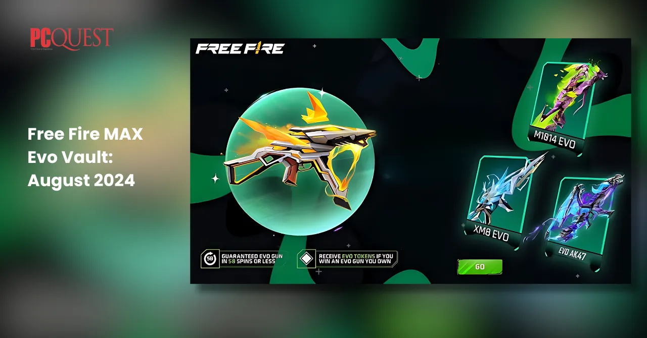 Free Fire MAX Evo Vault August 2024