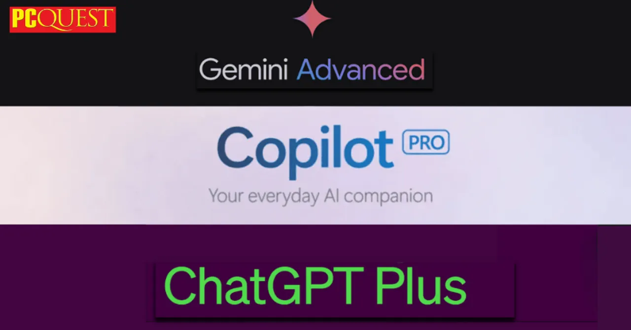 Gemini Advanced, ChatGPT Plus