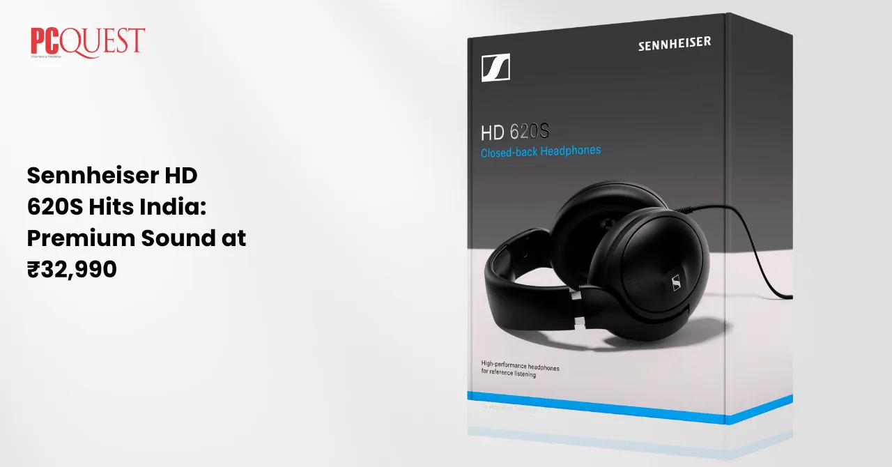 Sennheiser HD 620S Hits India Premium Sound at ₹32,990