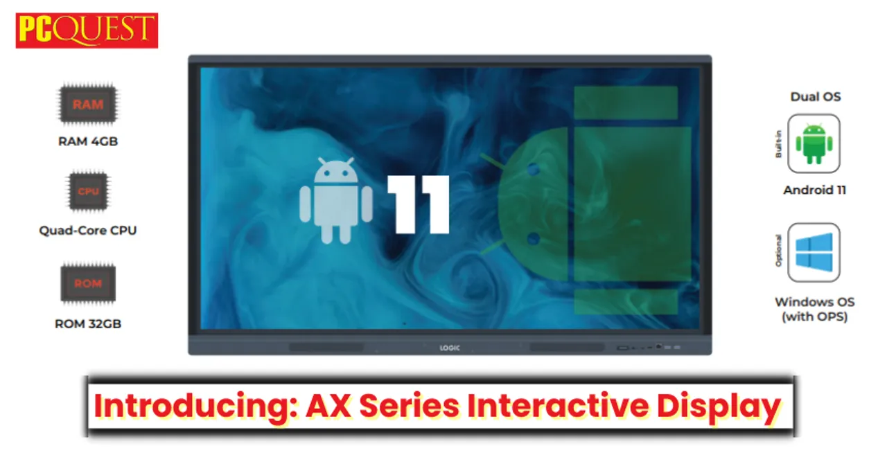 LOGIC's AX Series Interactive display LT-IR65AX