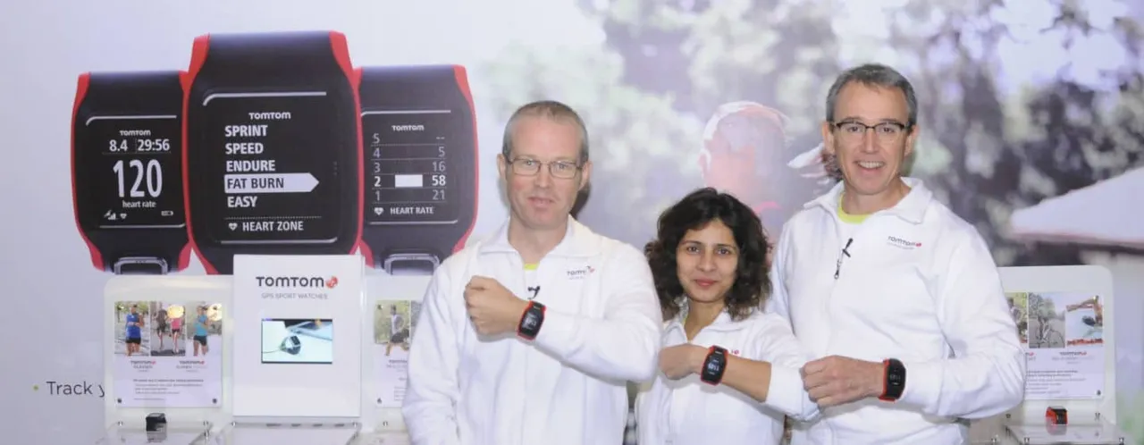 TomTom launches its range of GPS Sport Watches in India