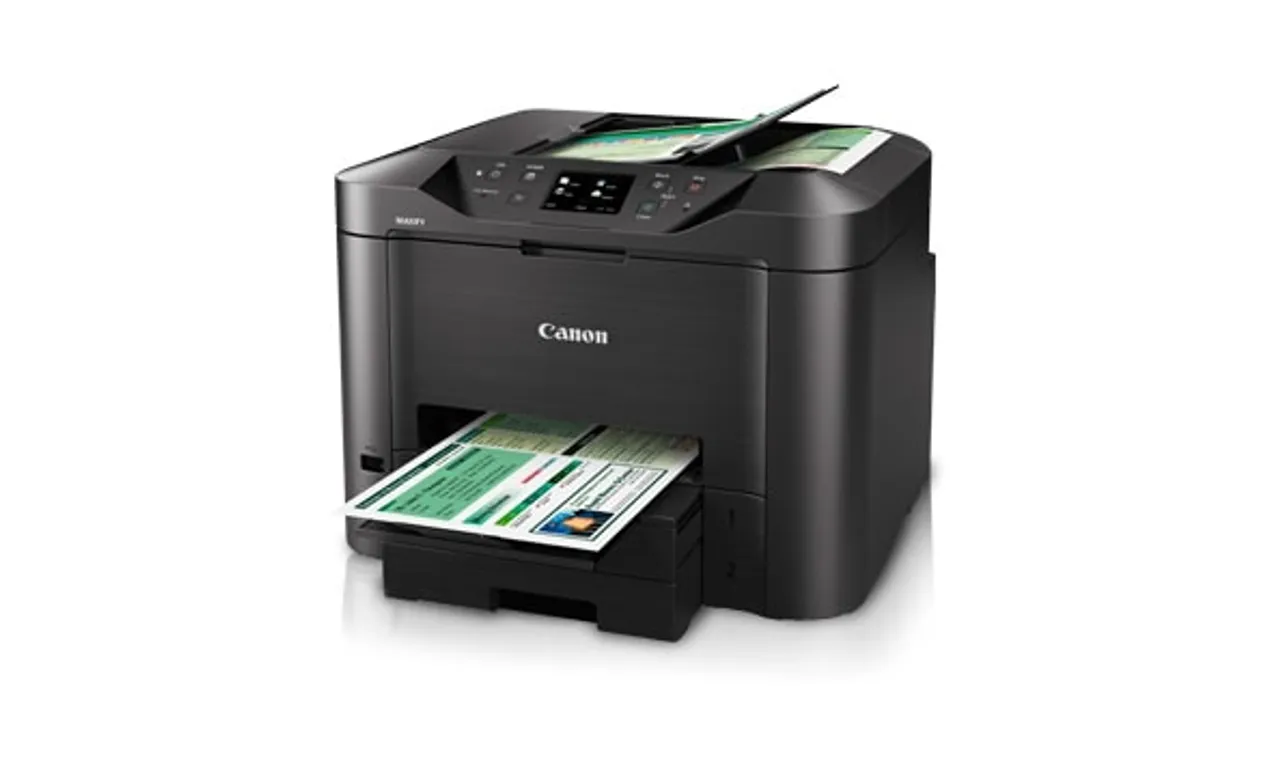 Canon Introduced MAXIFY Series of Network Business Inkjet Printers for Small and Home Offices