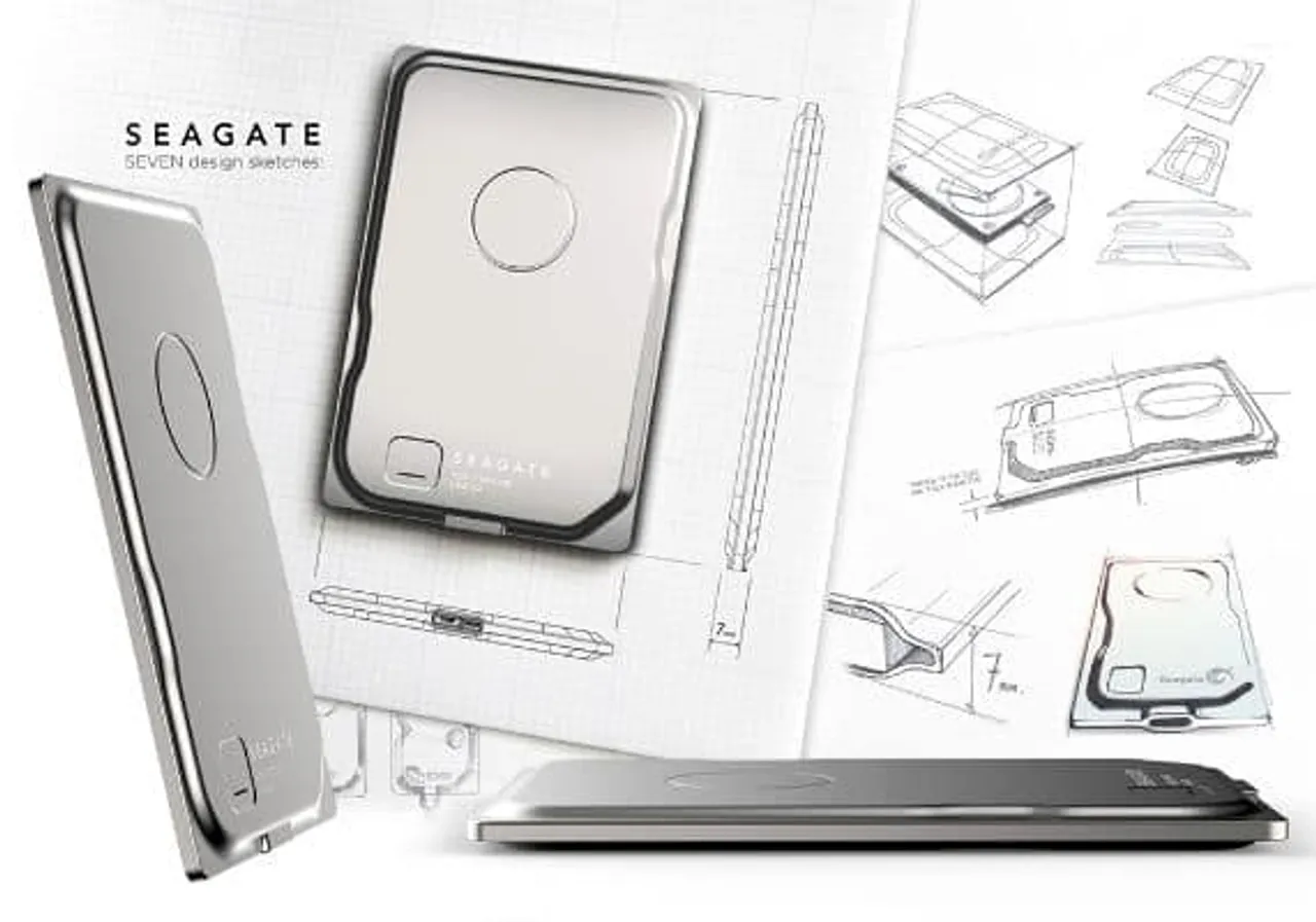 Seagate luanches ultra thin portable hard drive “Seven”