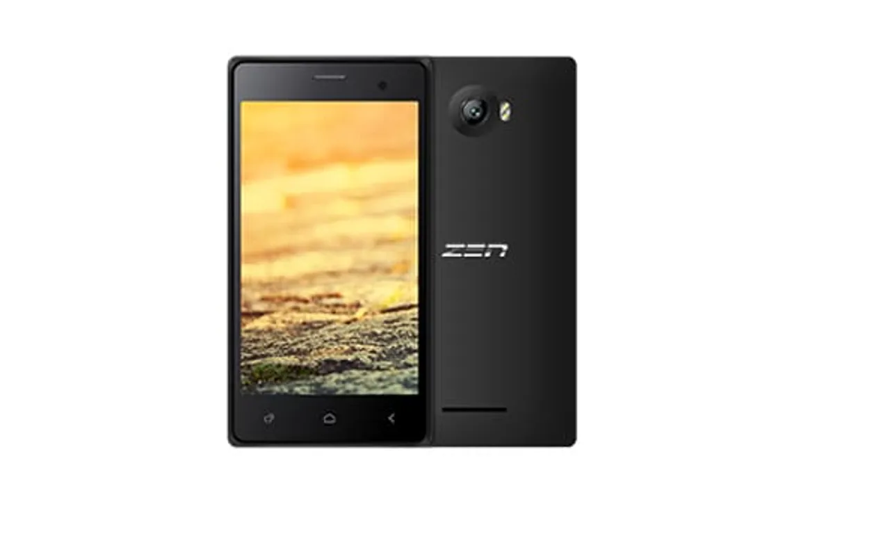 Zen Mobile's Sonic 1 smart phone with Lollipop 5.0 launched at Rs.5999