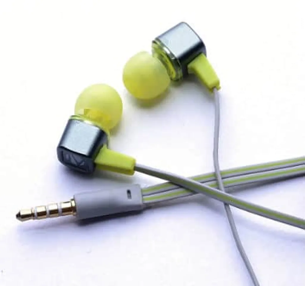 Zebronics Metal Earphones_Green