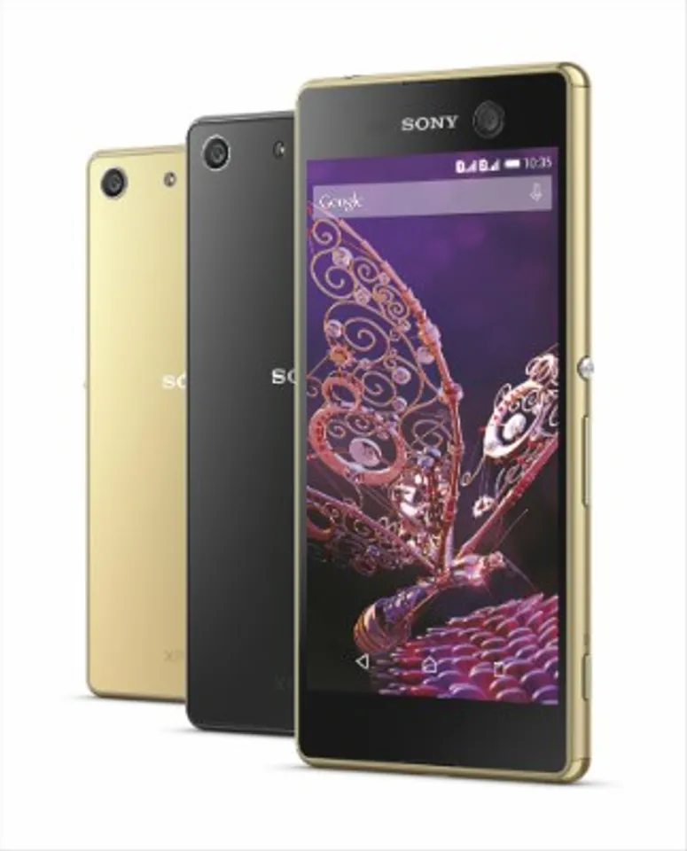 Sony Unveils Xperia M5 smartphone with 21.5 MP rear and 13 MP front camera at Rs 37,990