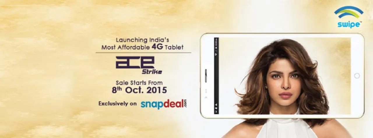 Swipe Brings Ace Strike 4G Tablet With 2 GB RAM at Rs 6999