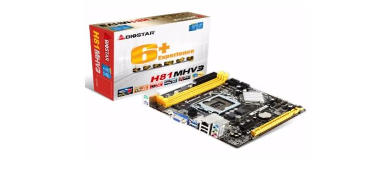 Abacus Launched BIOSTAR H81MHV3 Motherboard With Easy Updation via Android and Apple devices