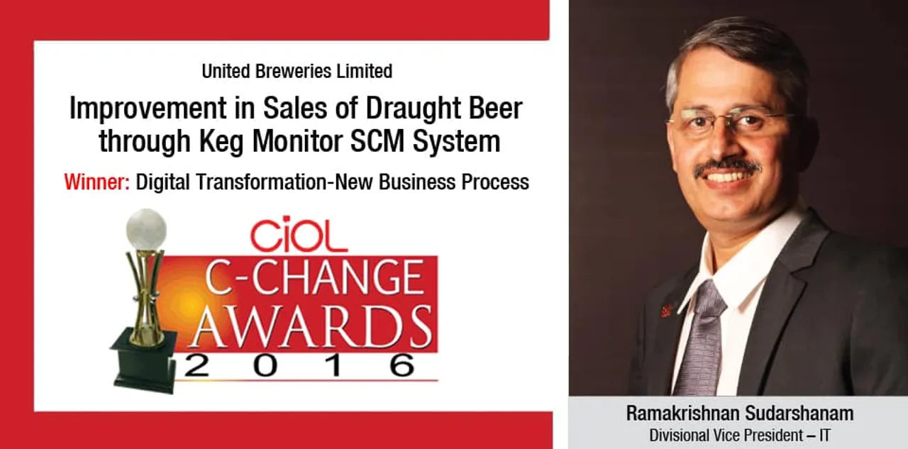 United Breweries Limited's: Improvement in Sales of Draught Beer through KEGMONITOR SCM System