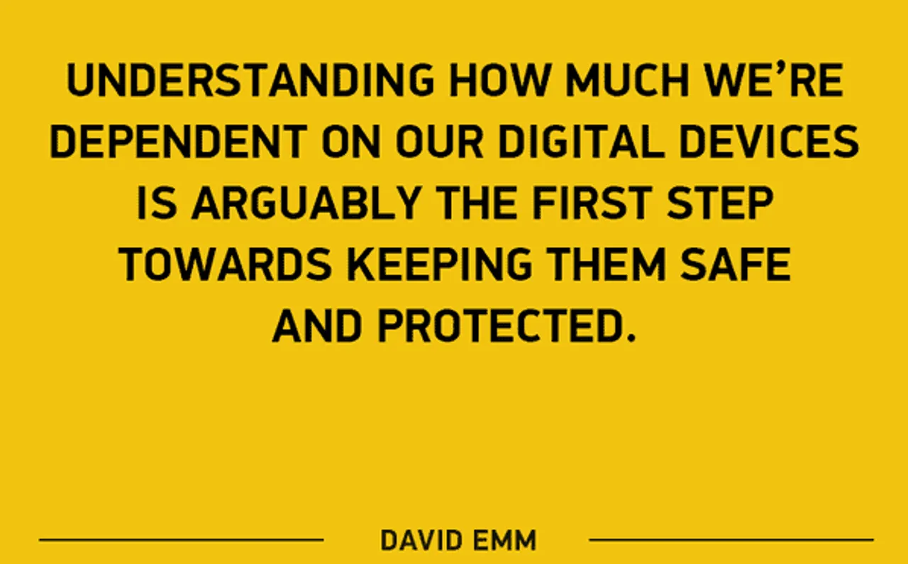 Quote by David Emm senior security researcher at Kaspersky Lab