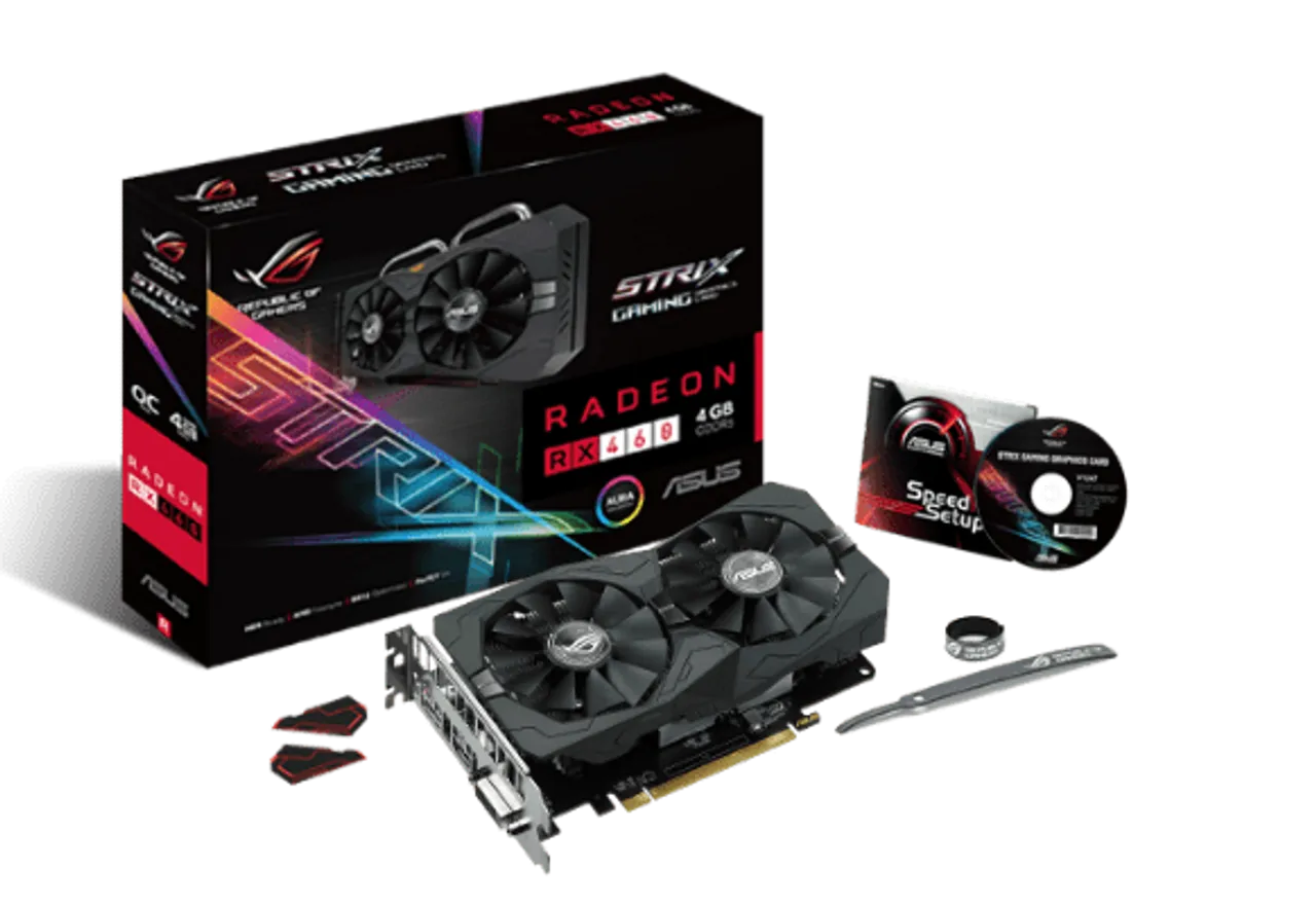 Asus ROG STRIX RX460 GPU