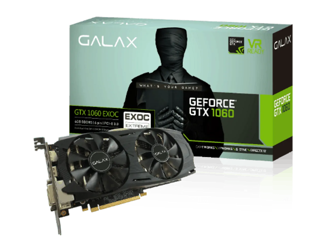 GALAX GeForce GTX 1060 EX OC 6GB GPU Review