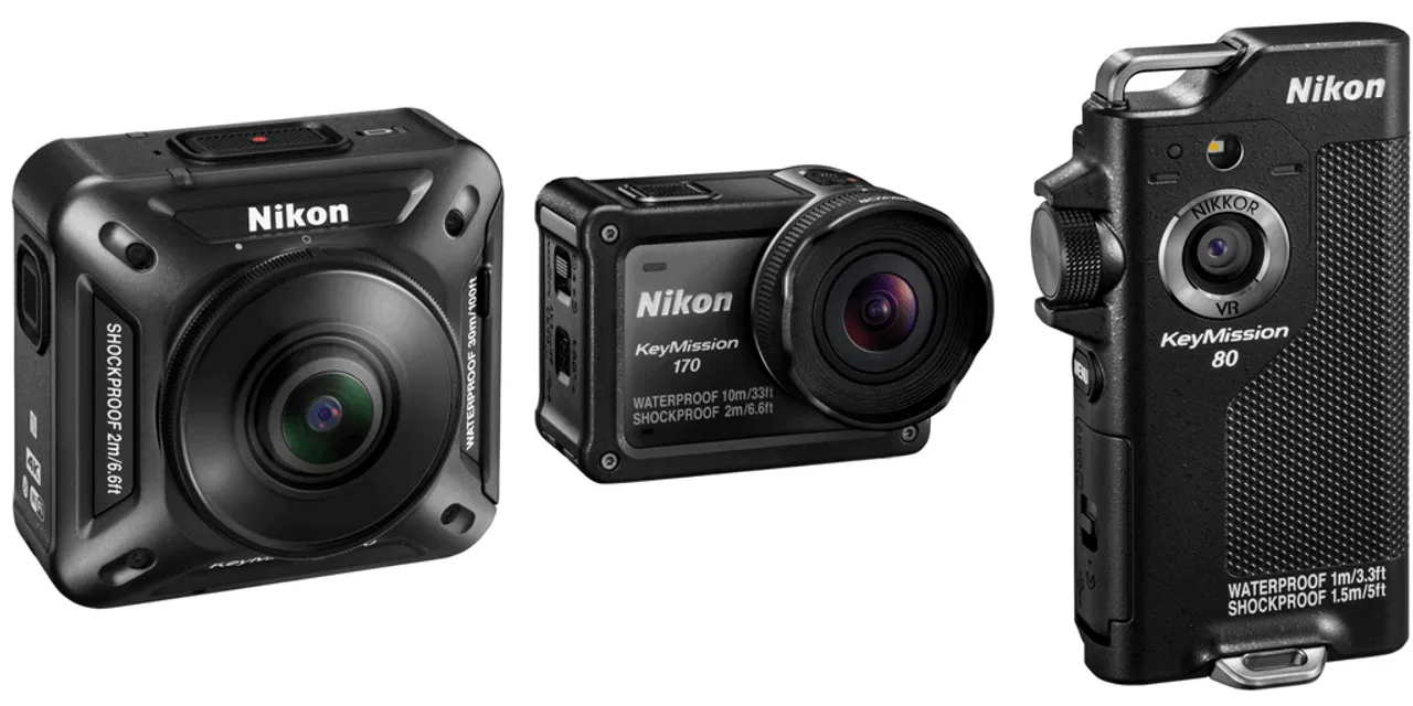 Nikon Introduces KeyMission Camera Series for Thrill-seekers