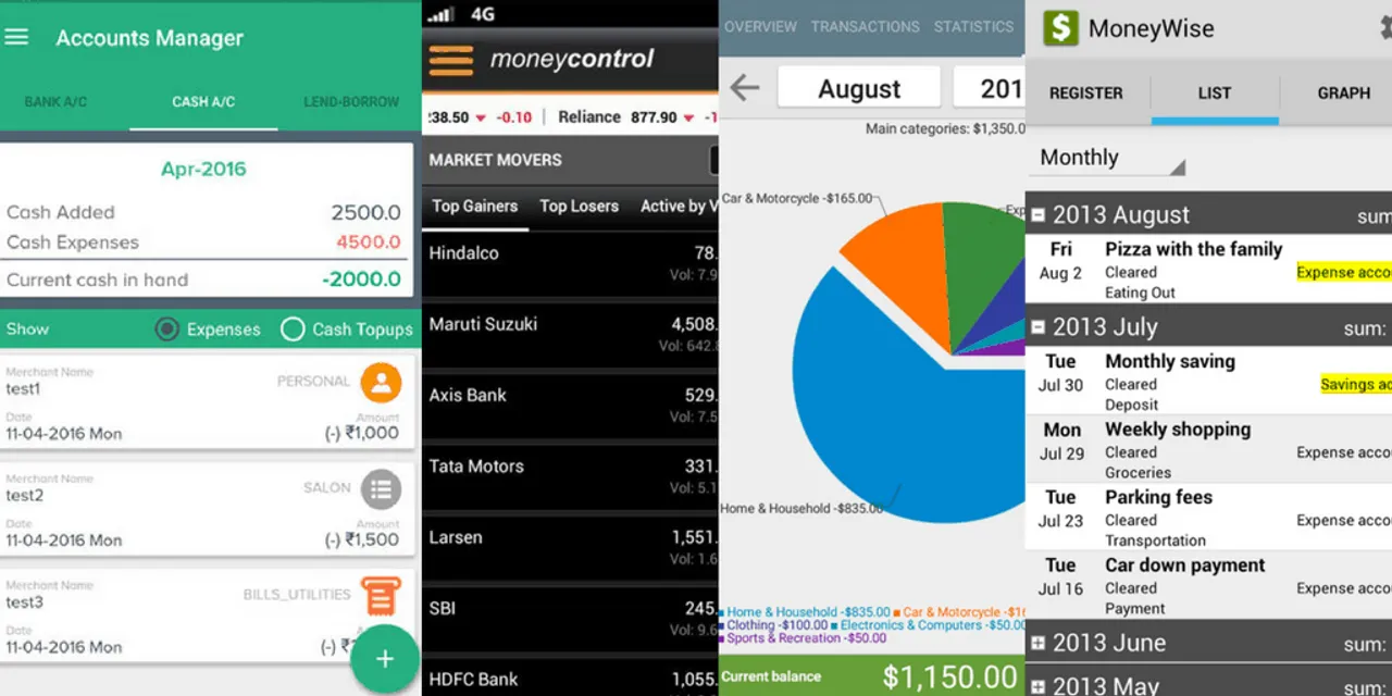 Top Six Apps for Managing Your Finances Without an Advisor