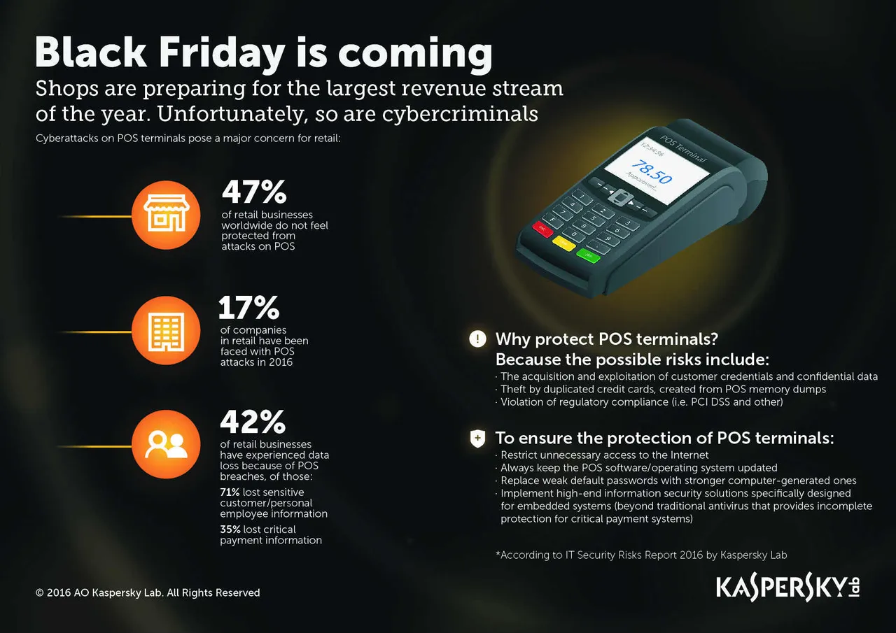 Black Friday POS Security Infographics Fotor