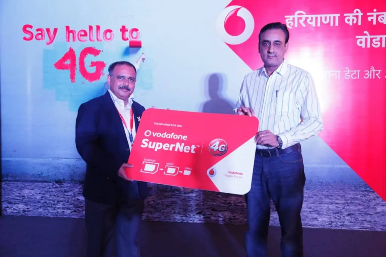 Vodafone 4G Launched in Rewari On 1800 MHz