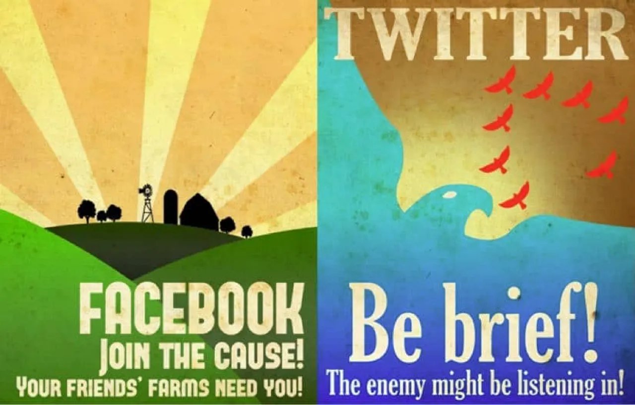social media propaganda posters Fotor
