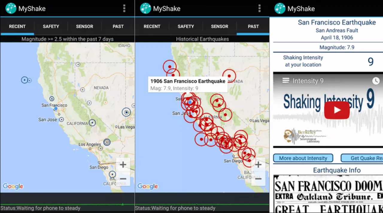 Here’s an App that Turns your Phone into an Earthquake Detection Tool