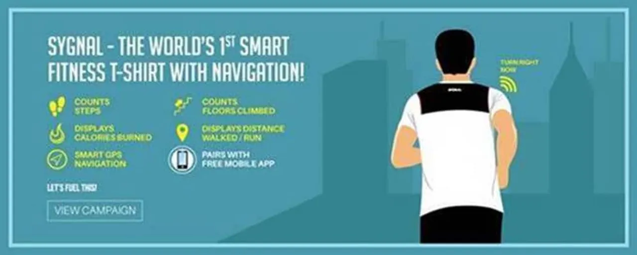 The World's 1st Smart Fitness T-shirt: SYGNAL