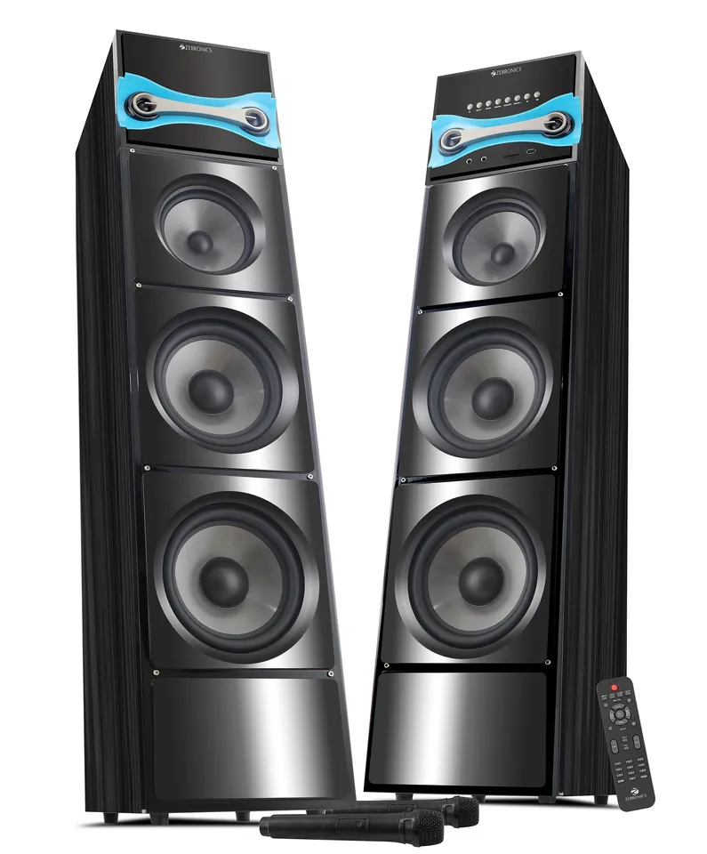 Zebronics Hard Rock 3 Tower Speakers Launched at Rs 27,272