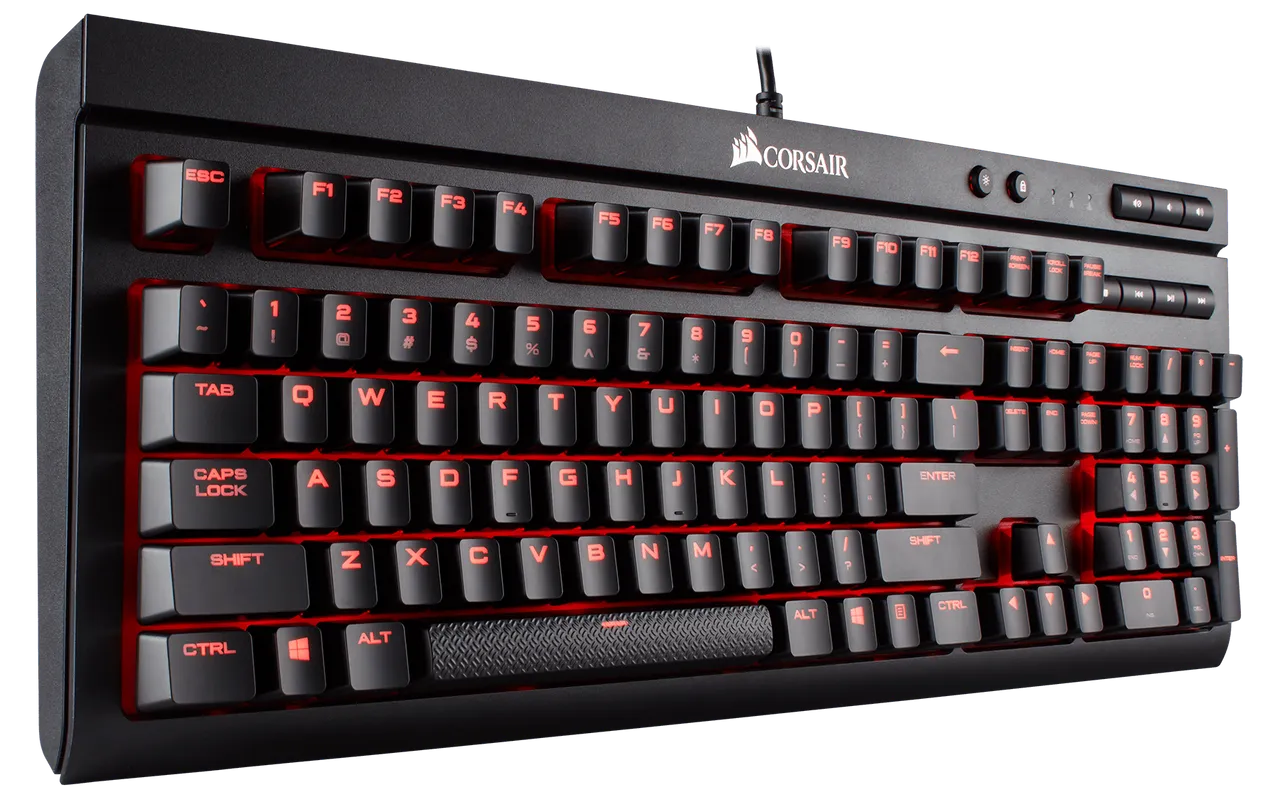 CORSAIR Launches Dust and Spill Resistant Gaming Keyboard