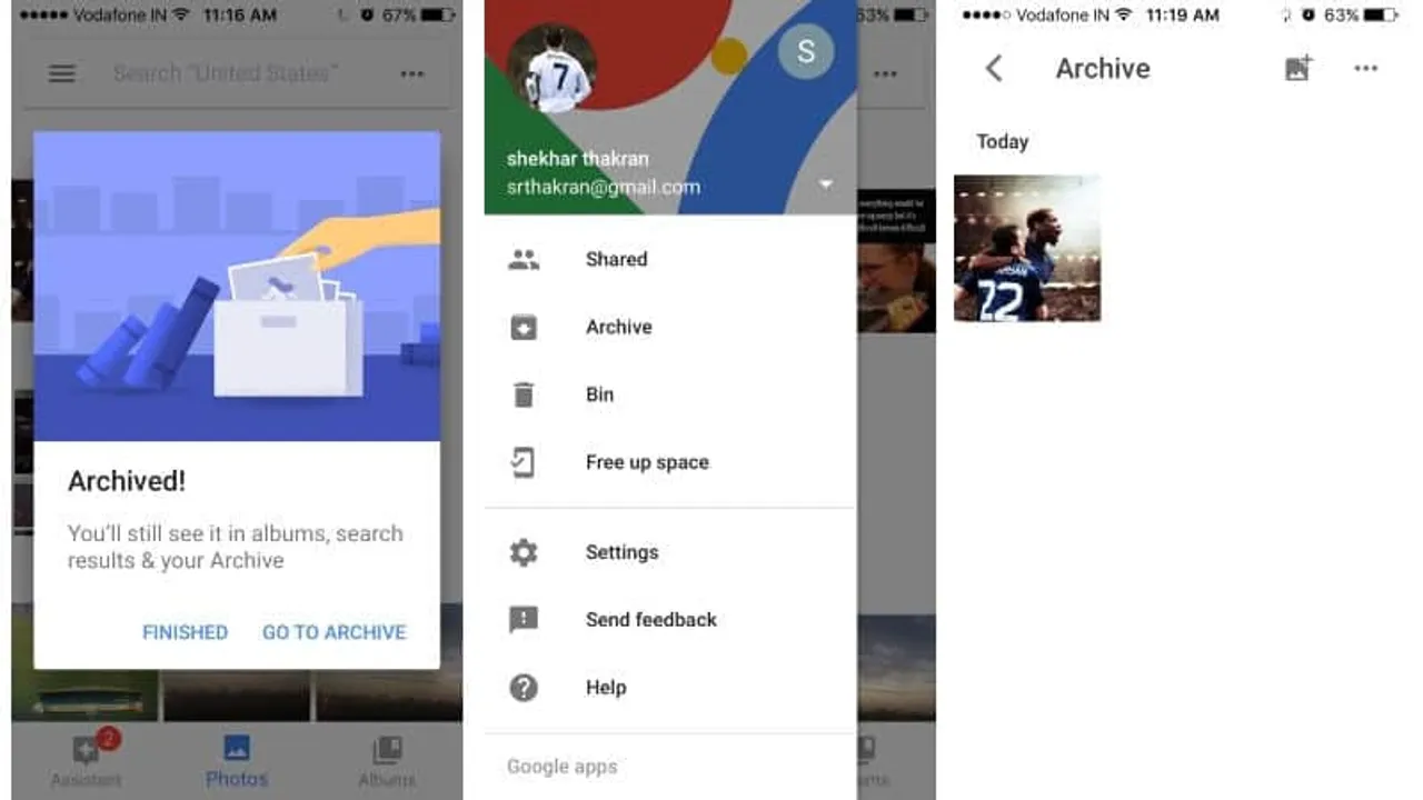 Google Photos gets ‘Archive’ option