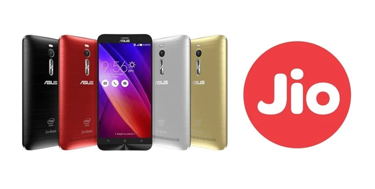 ASUS ties up with Reliance Jio;offering 100GB 4G data