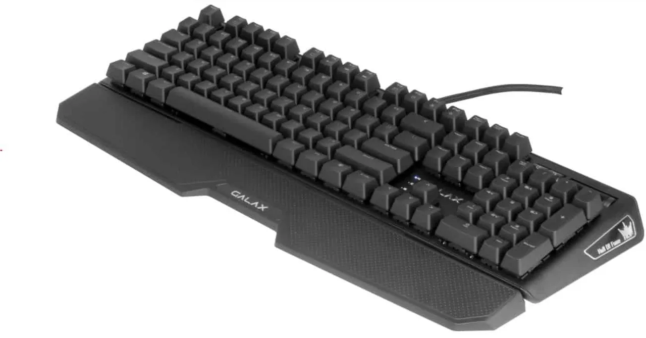 GALAX Introduces HOF Black Edition Mechanical Keyboard designed for professional gamer