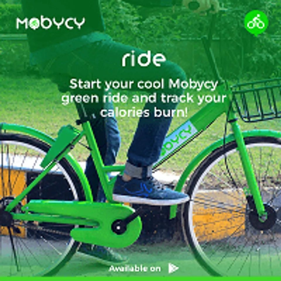 Mobycy Successfully Introduces India’s First Dockless Bicycle Sharing App