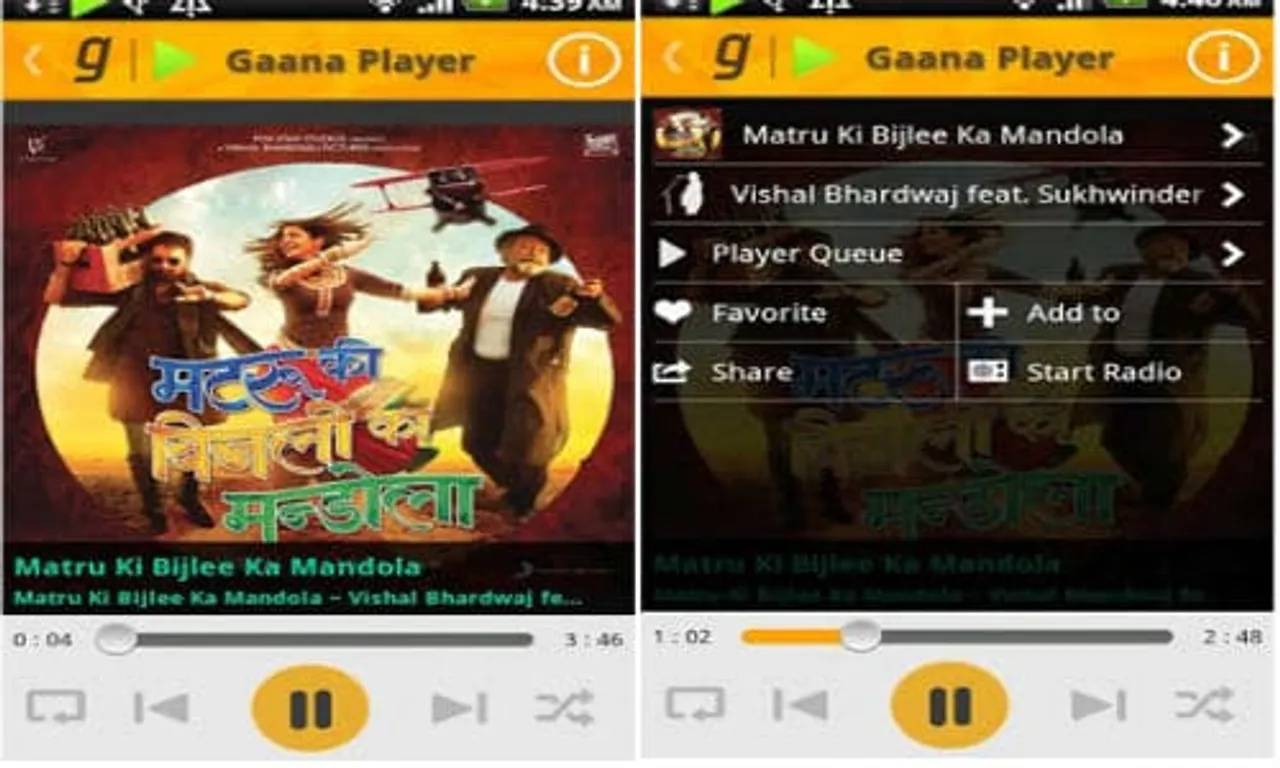 Gaana Music App - The First Music App To Cross 50 Million Monthly Active Users