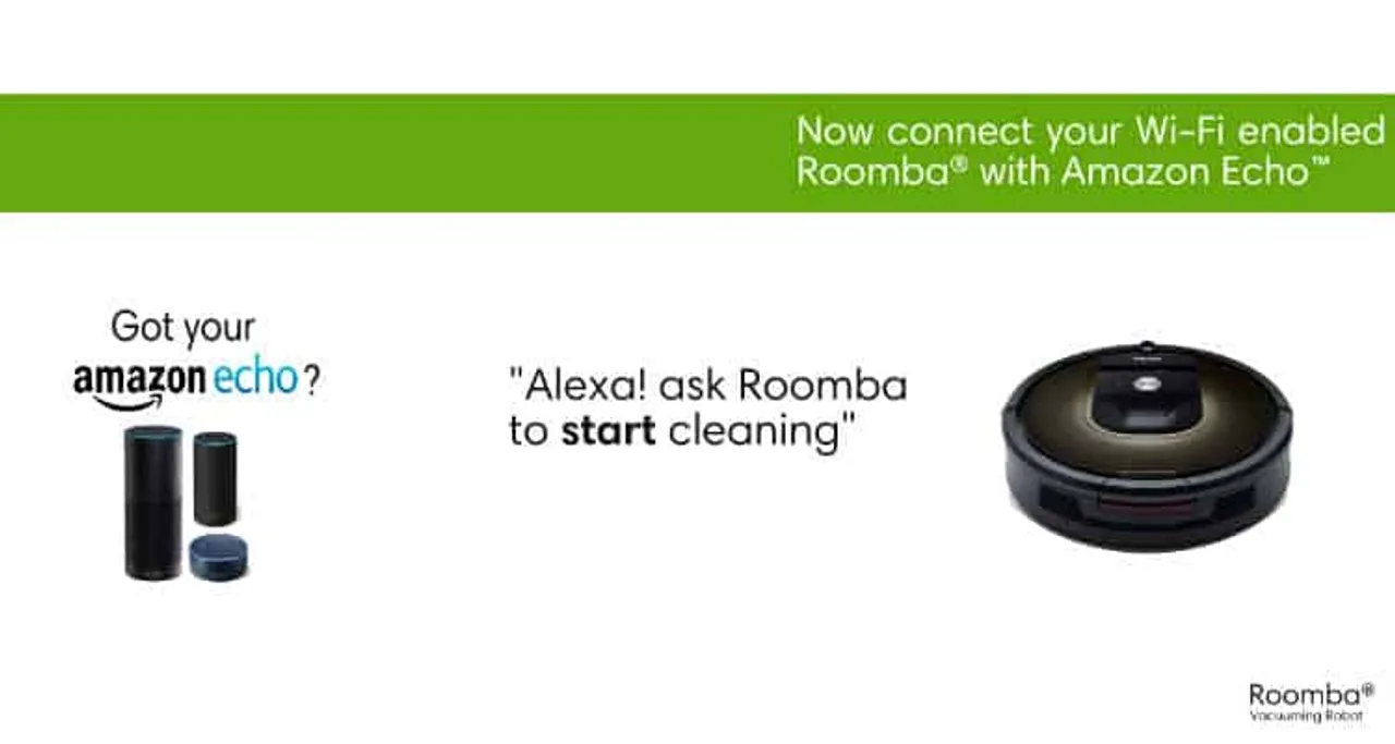 Roomba with Amazon Alexa