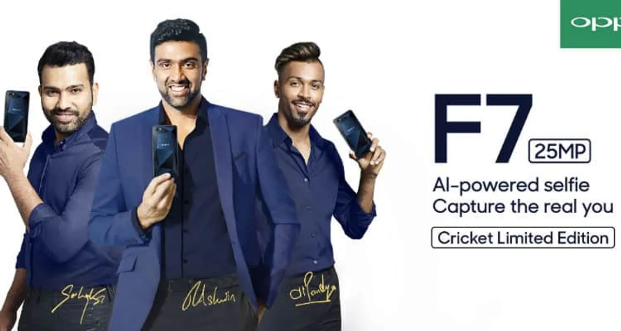 OPPO Introduces The F7 Diamond Black: Cricket Limited Edition