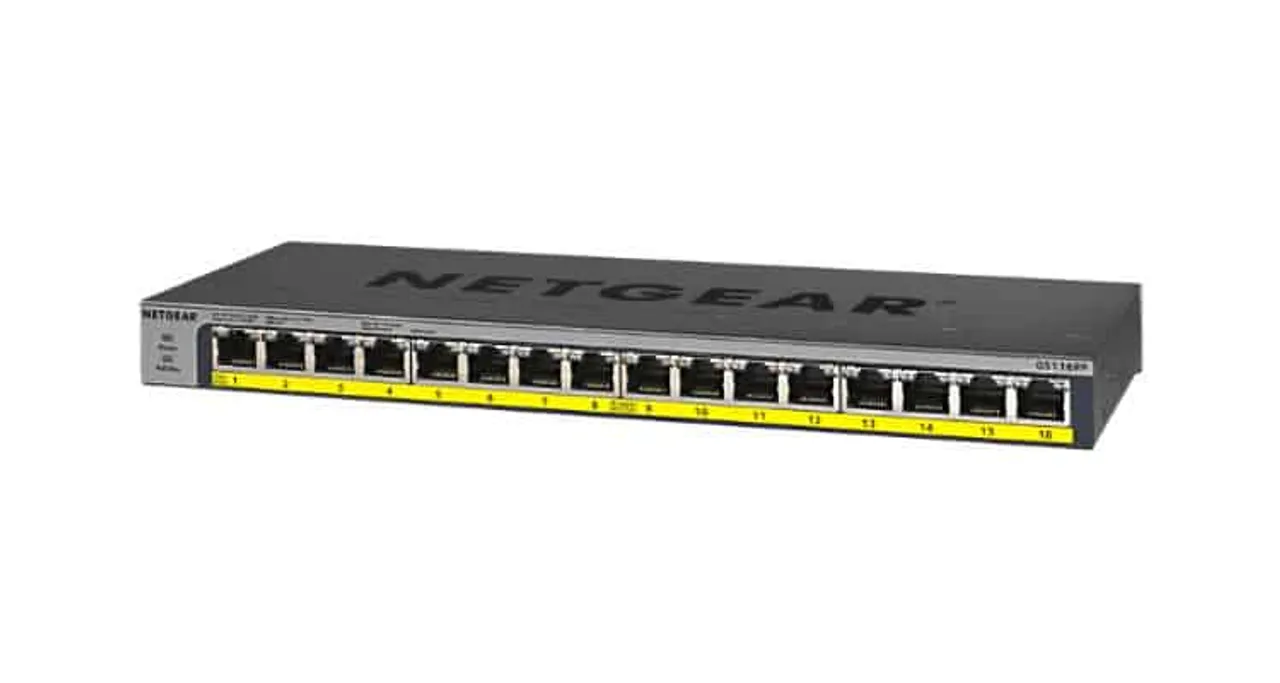 Netgear Introduces Gs116lp and Gs116pp Gigabit Ethernet Unmanaged Switches