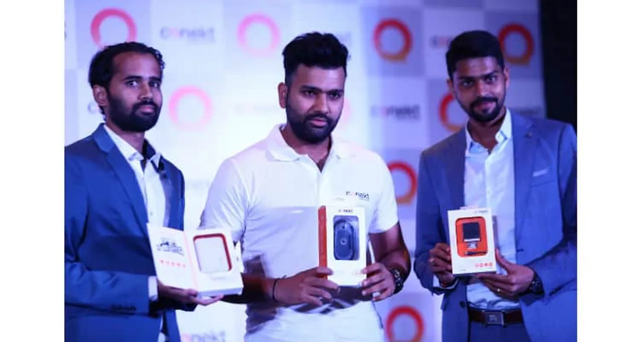 Rohit Sharma Introduces Conekt Gadgets